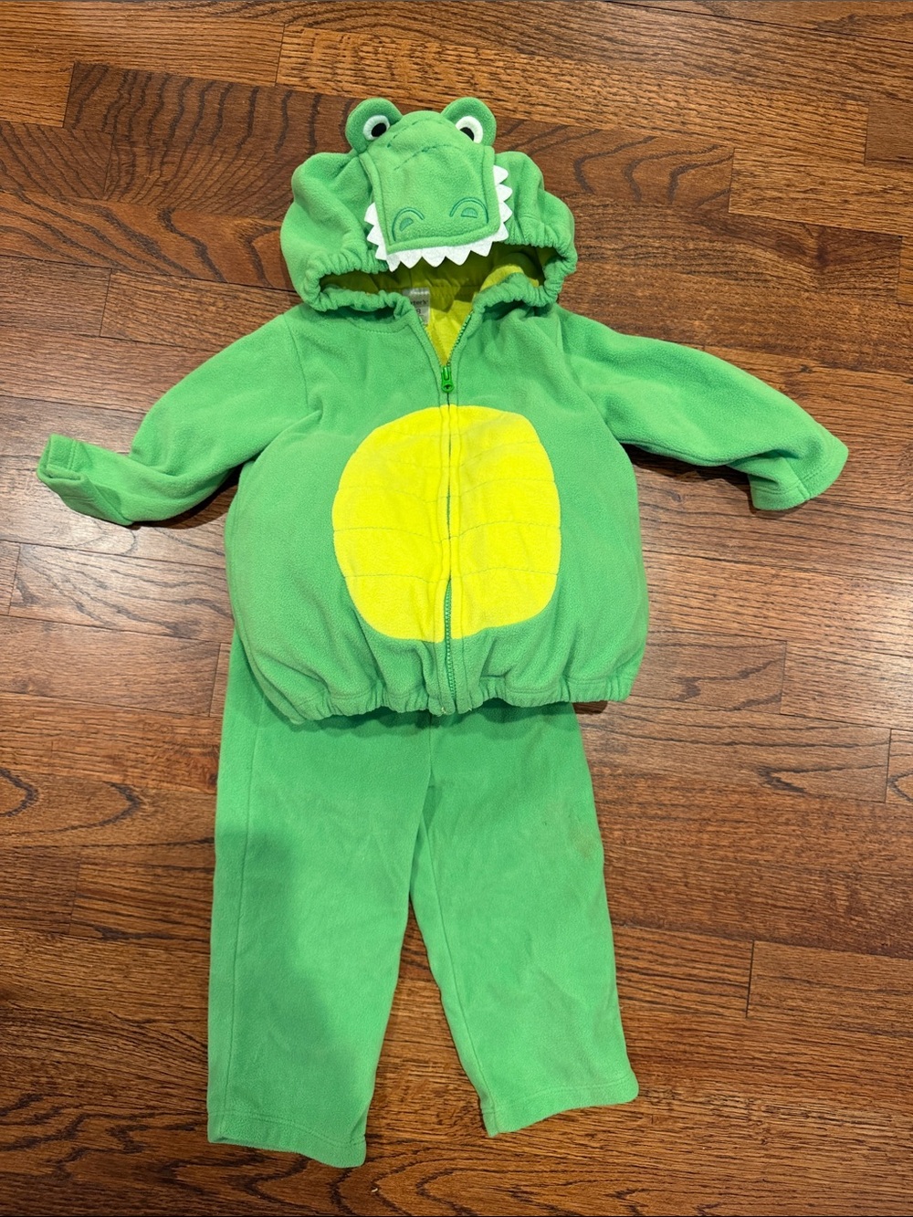 Green Alligator 18m Costume Jacket and Pants